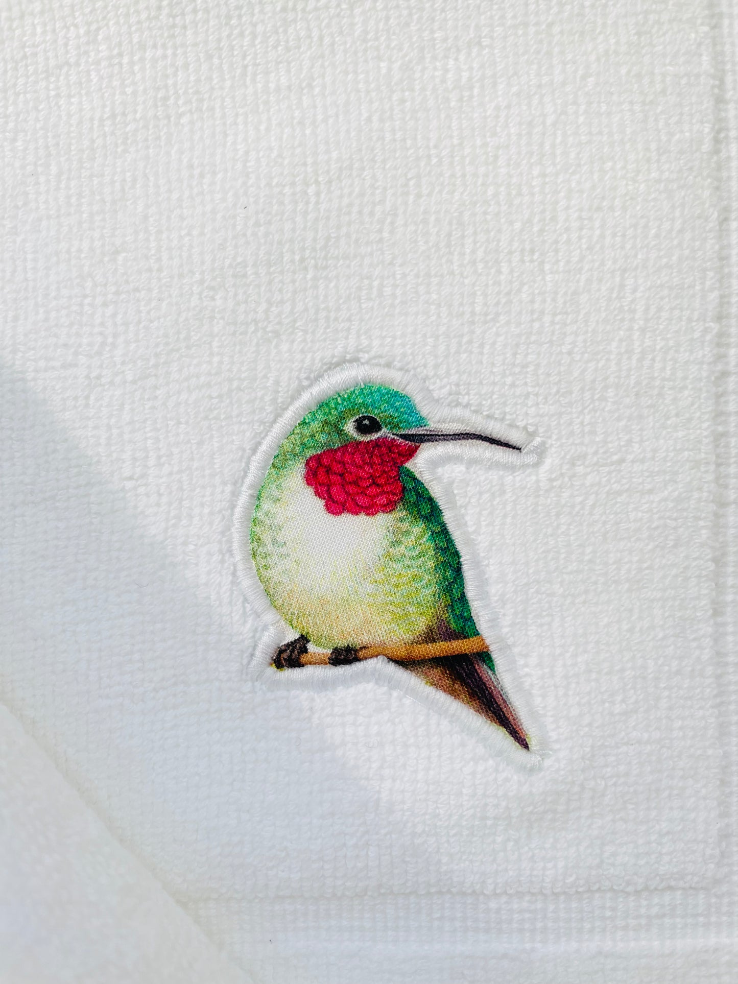 JUEGO DE TOALLAS COLIBRÍ (INCLUYE PISO)