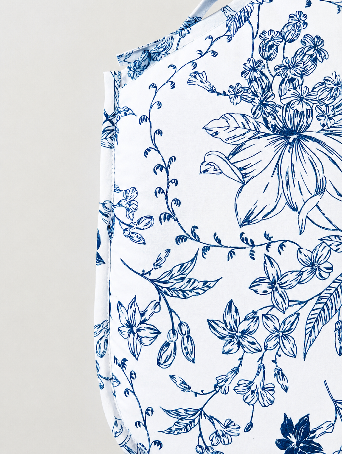 FUNDA GUATERO FLOR AZUL