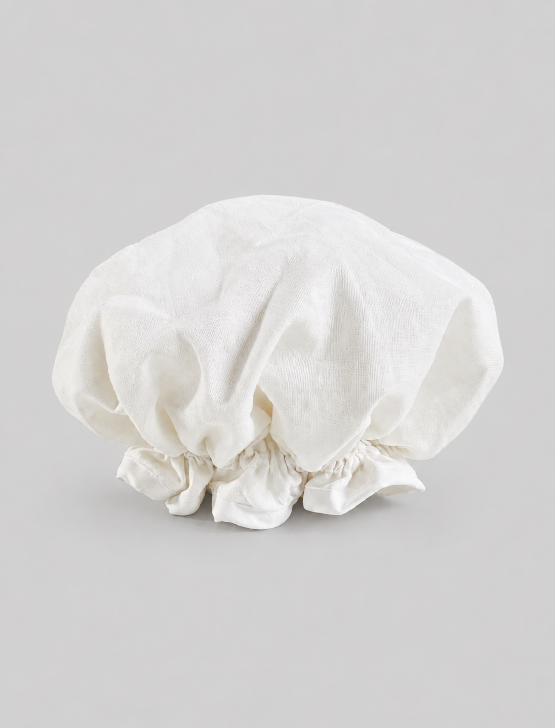 GORRA DE BAÑO LINO BLANCO