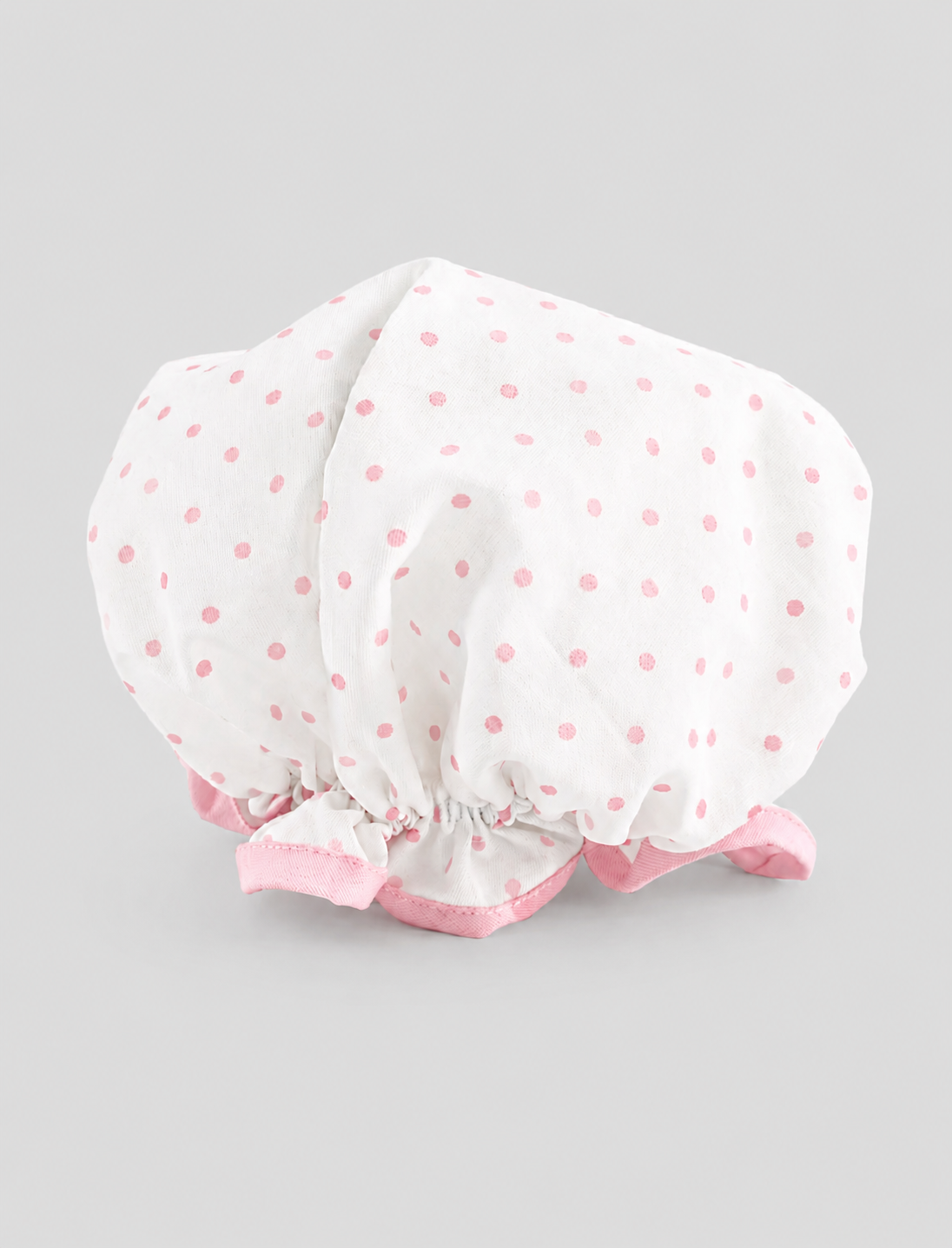 GORRA DE BAÑO PUNTO ROSA