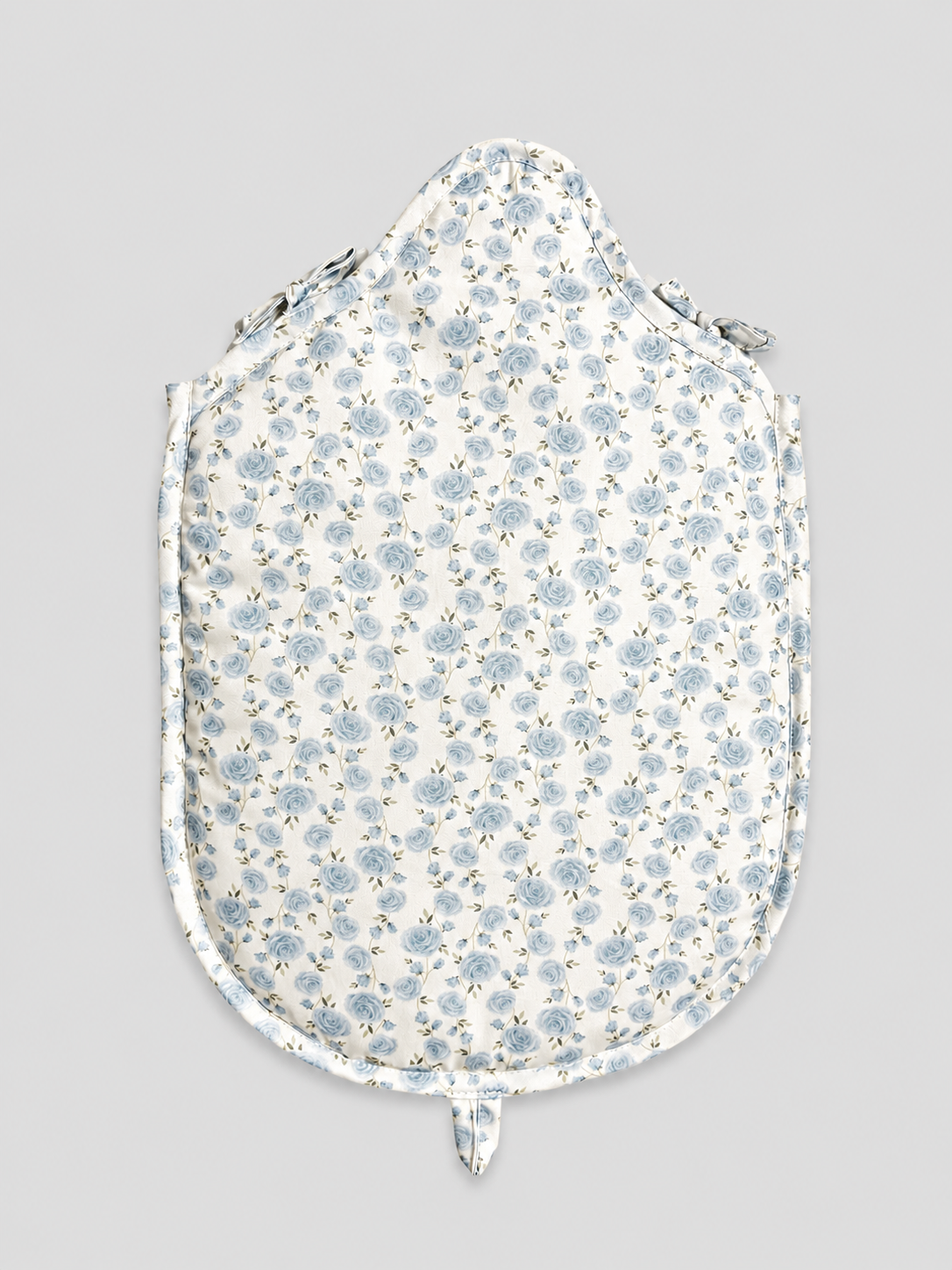 FUNDA GUATERO FLOR CELESTE