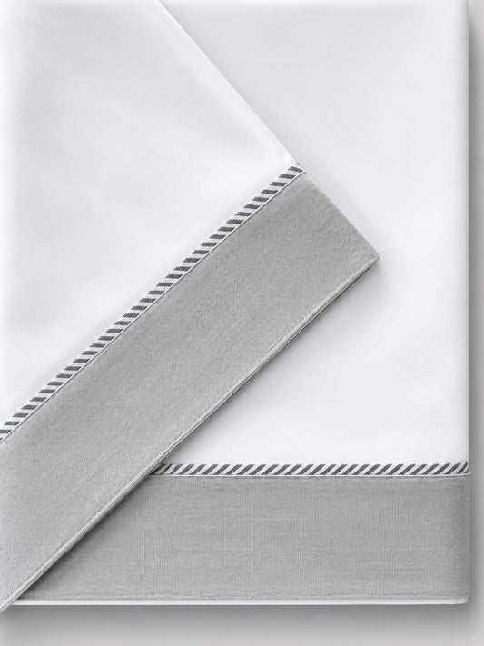 JUEGO DE SÁBANAS GRIS