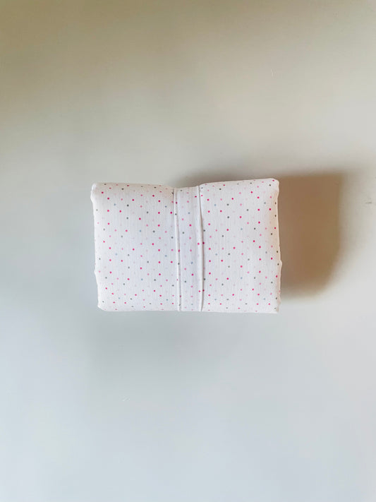 MUDADOR PORTÁTIL PUNTITOS ROSA CELE