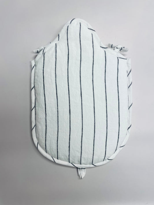 FUNDA GUATERO LINO RAYA NEGRA
