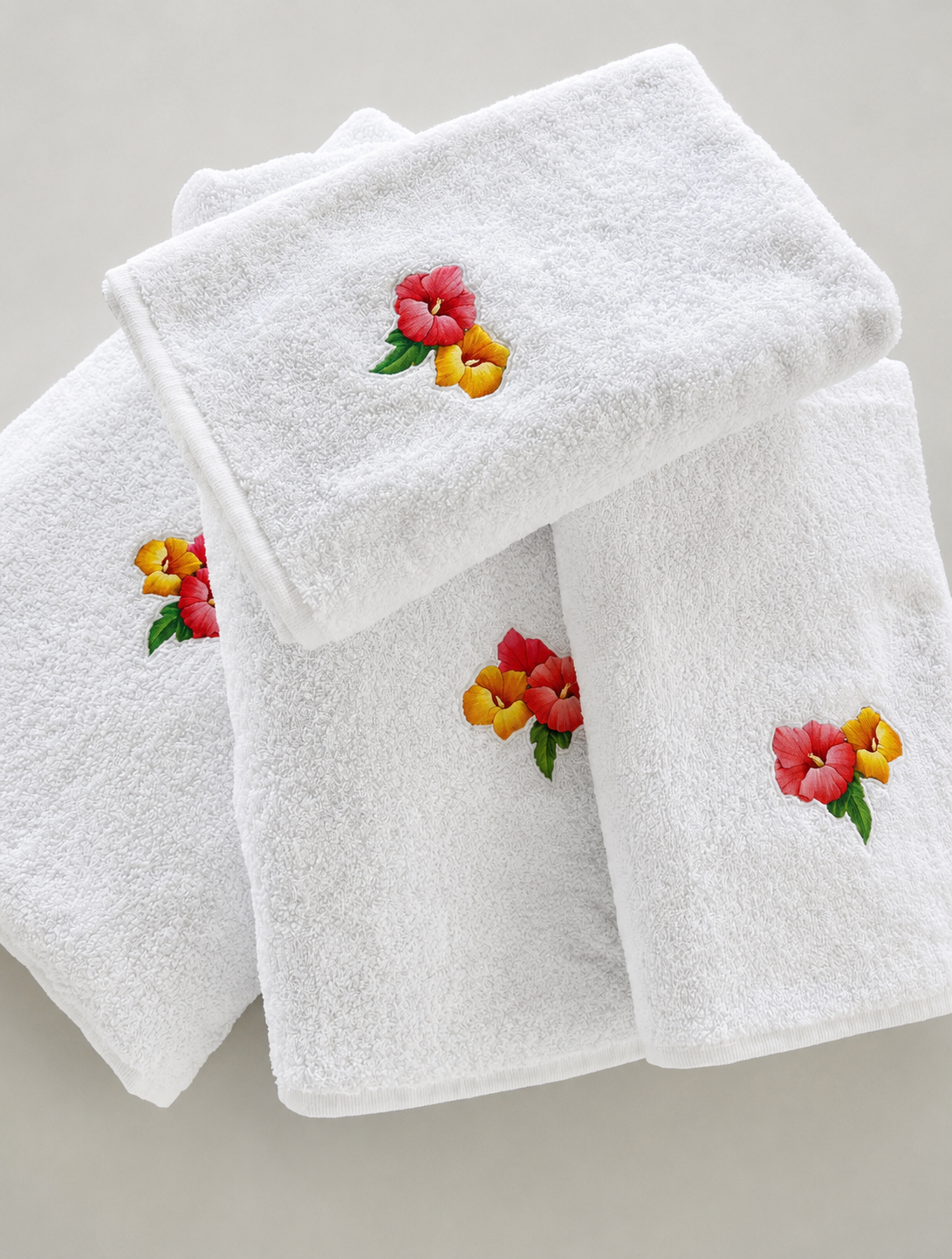 JUEGO DE TOALLAS HIBISCUS