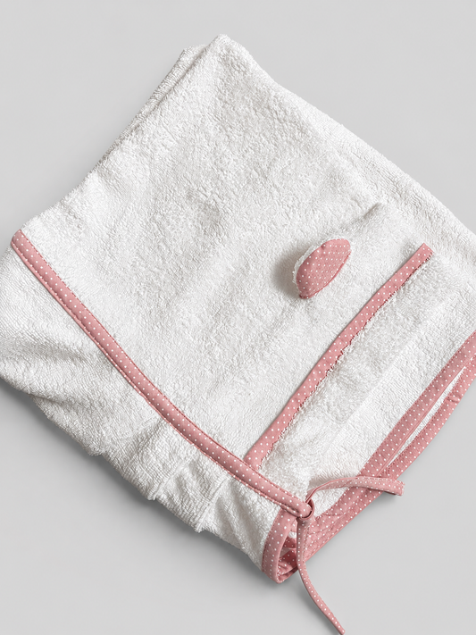 TOALLA OREJAS ROSA VIEJO