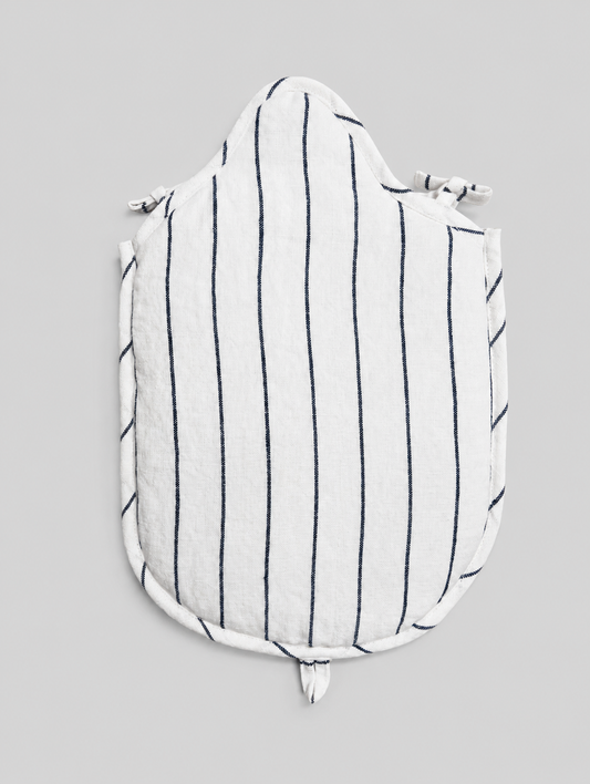 FUNDA GUATERO LINO RAYA NEGRA