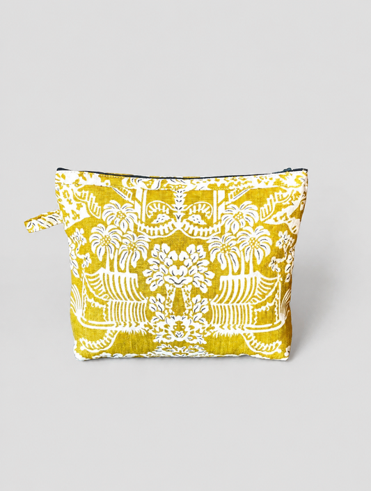 ESTUCHE-COSMETIQUERO MOSTAZA SAN