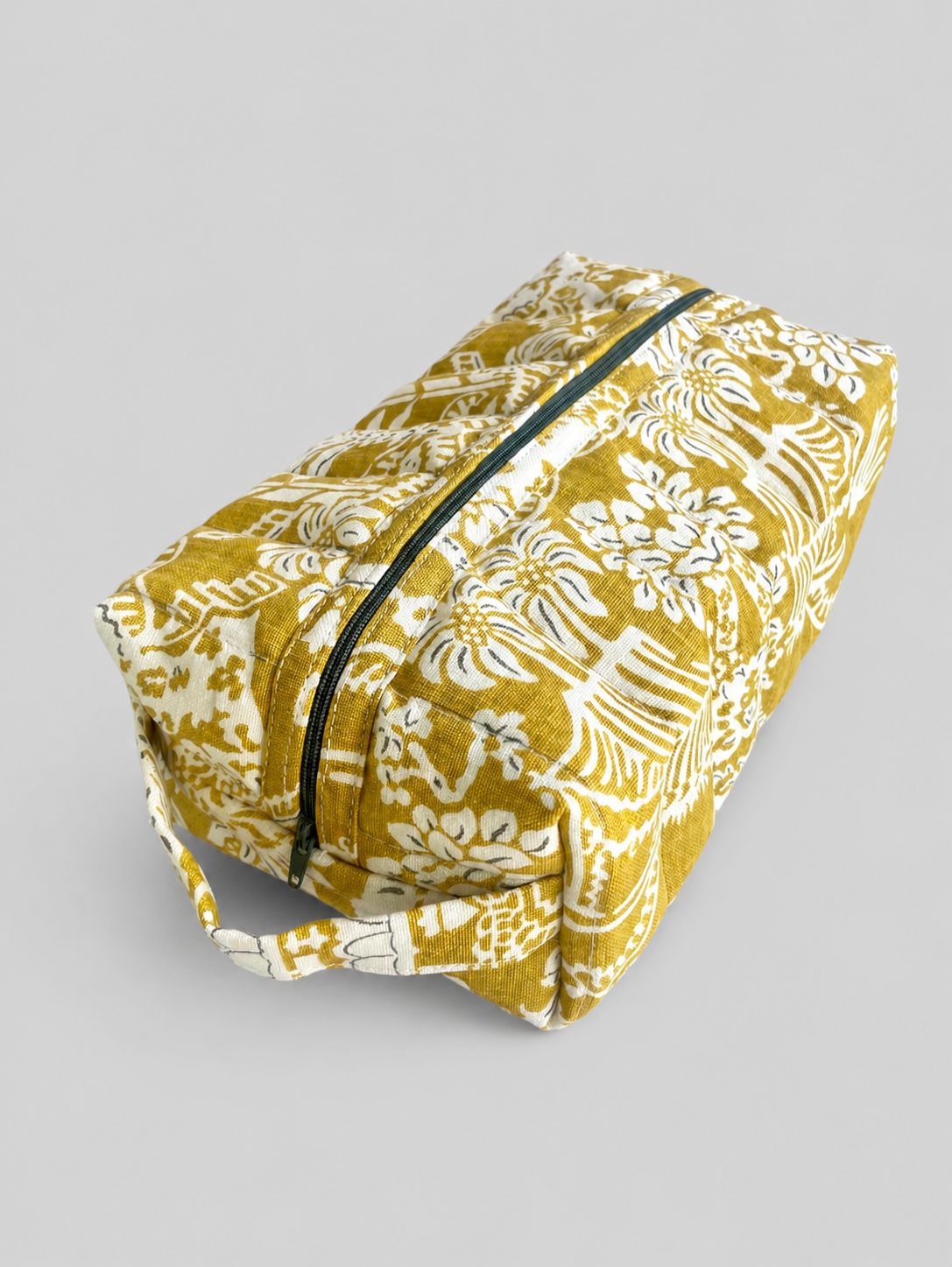 ESTUCHE-COSMETIQUERO MOSTAZA