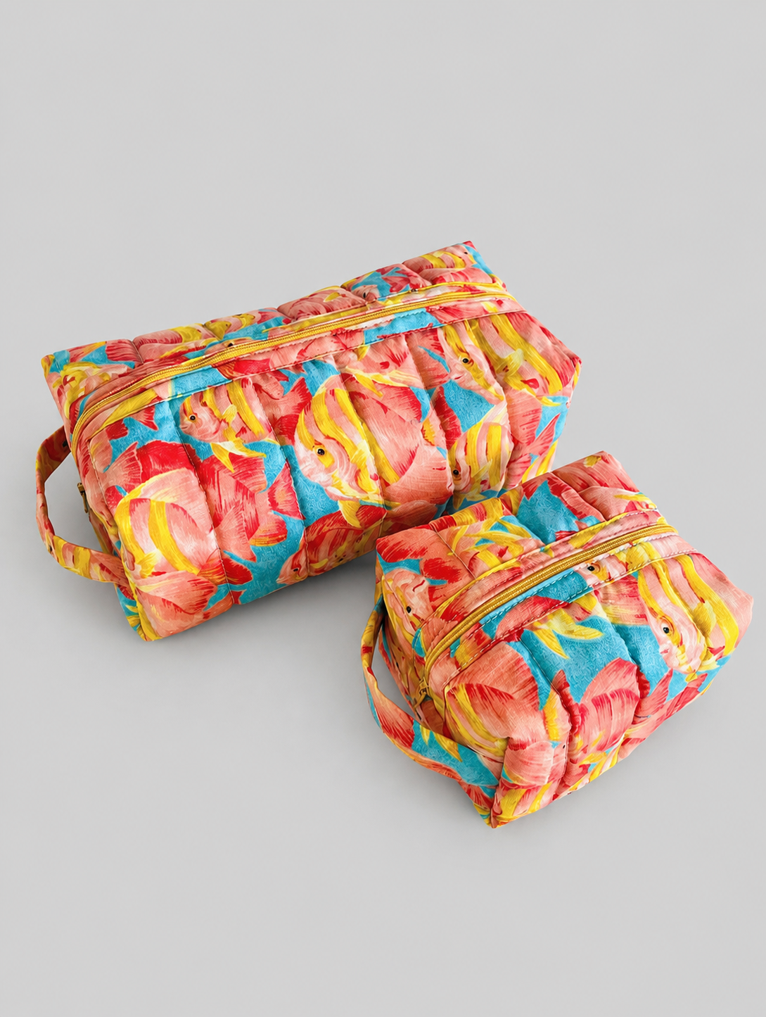ESTUCHE-COSMETIQUERO PECES