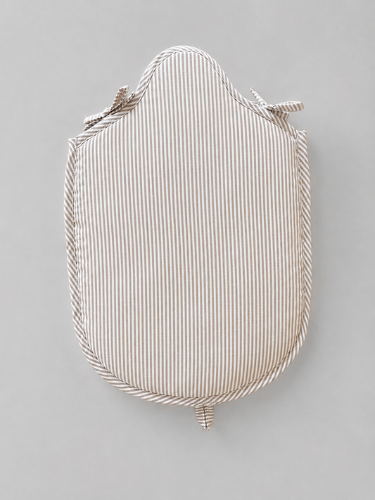 FUNDA GUATERO RAYAS BEIGE