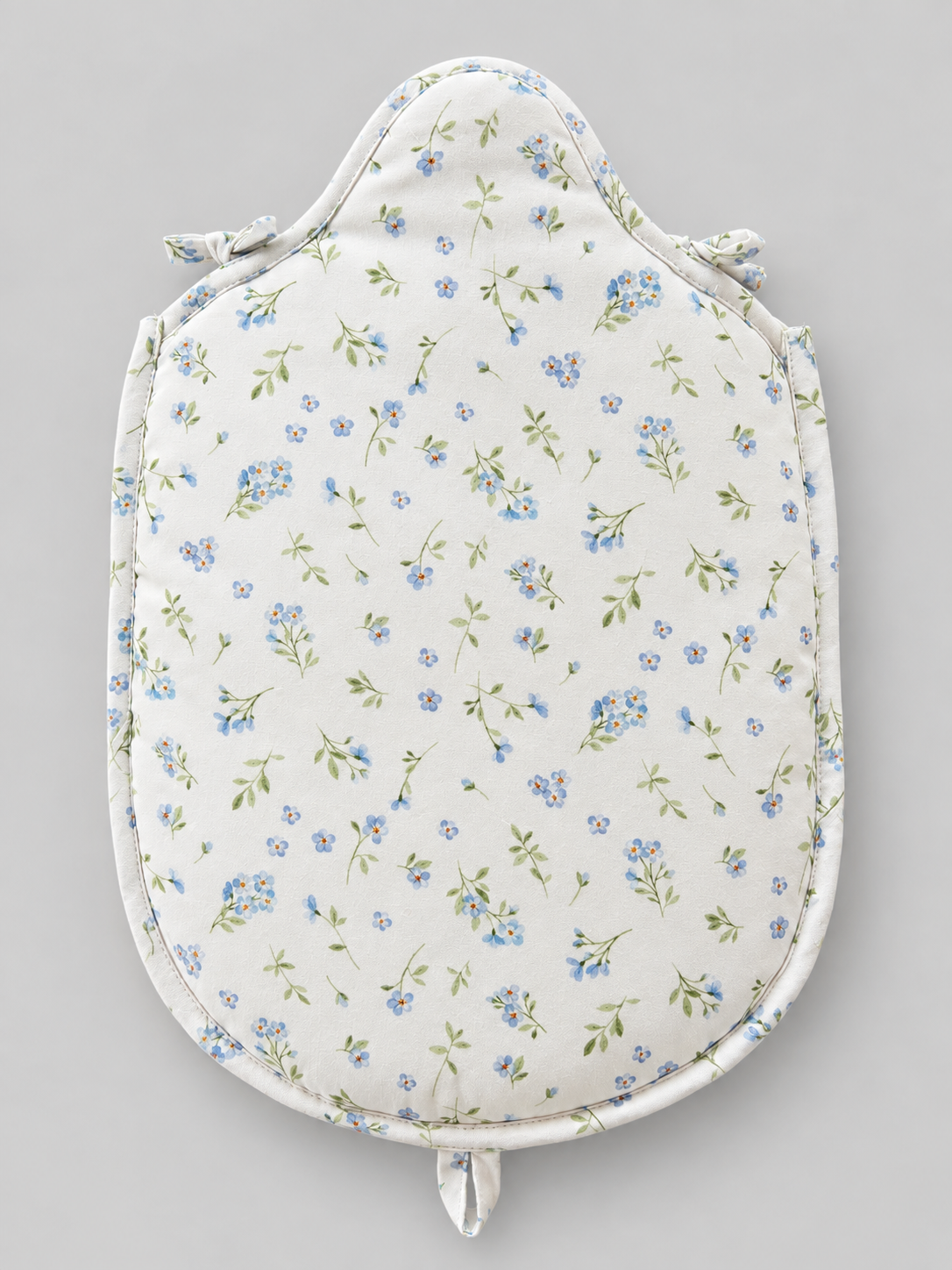 FUNDA GUATERO FLOR CELESTE