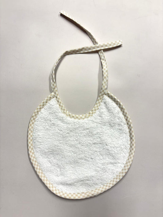 BABERO CUADROS BEIGE