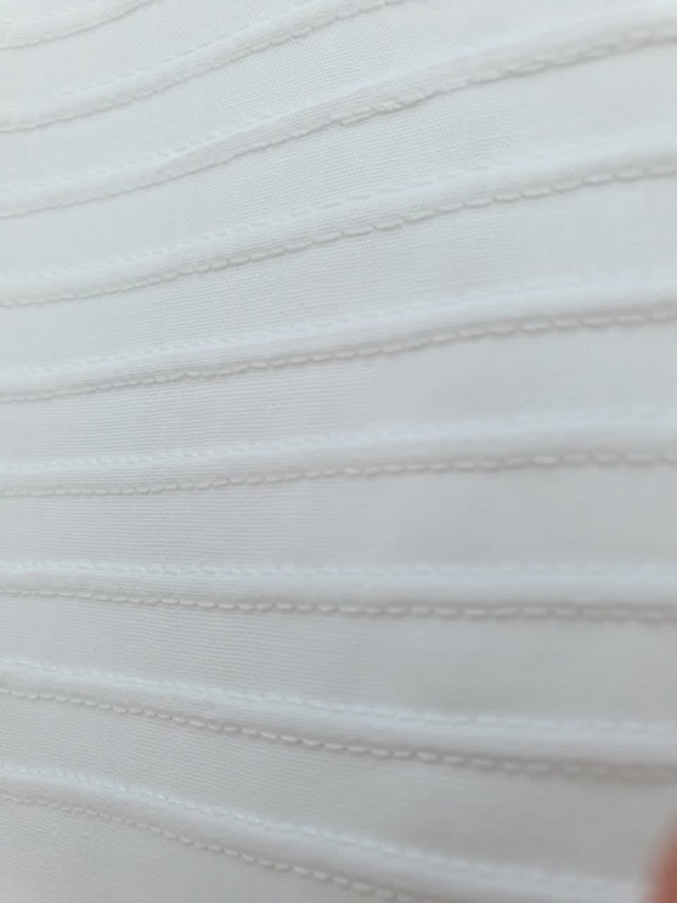 CORTINA DE BAÑO PESPUNTE BLANCO